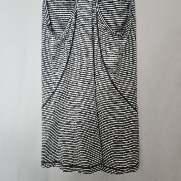 Zella Striped Racerback Tank Top Women's S Athleisure Minimal Sporty Chic - Picture 7 of 8